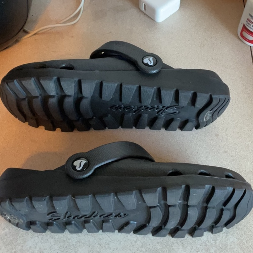 Skechers Black Clogs - Picture 2 of 4